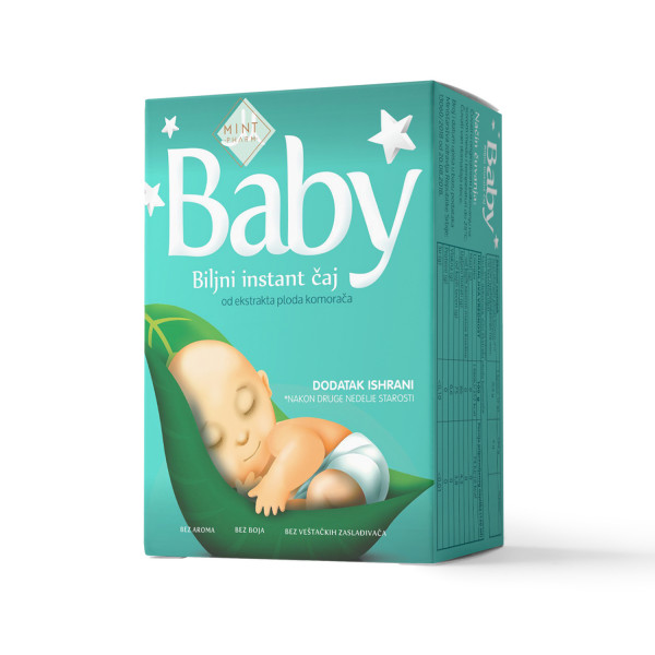 Mintmedic baby instant biljni čaj 5x5g 