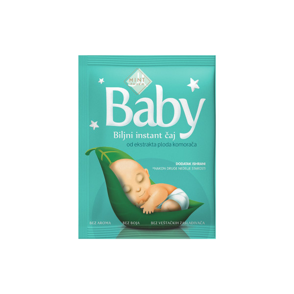 Mintmedic baby instant biljni čaj 5g 