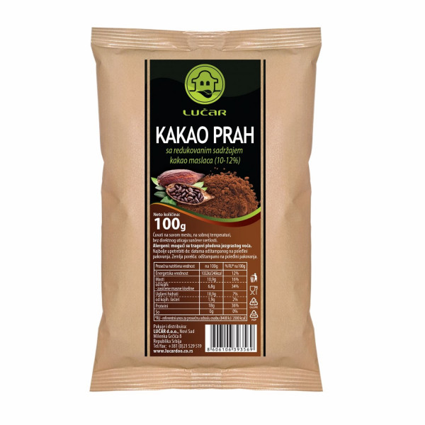 Lučar kakao prah 100g 