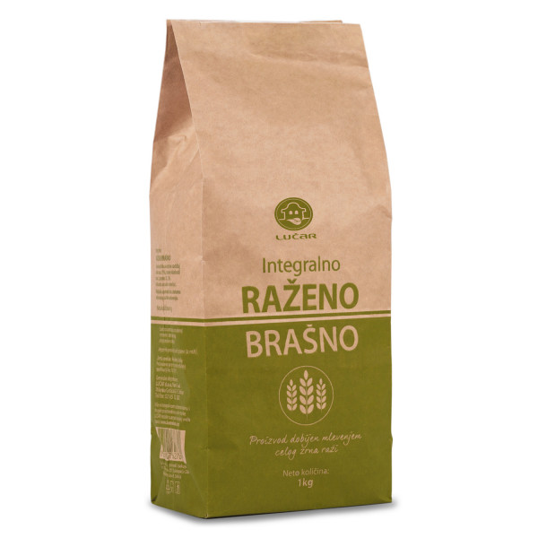 Lučar brašno raženo integralno 1kg 