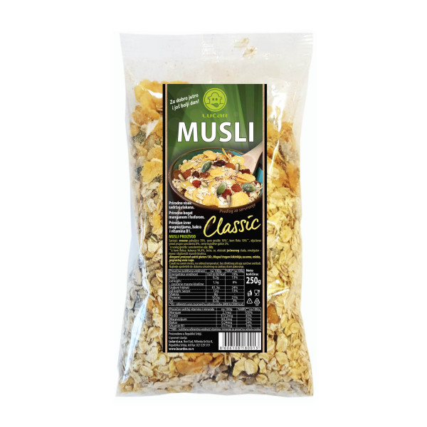 Lučar musli classik 250g 