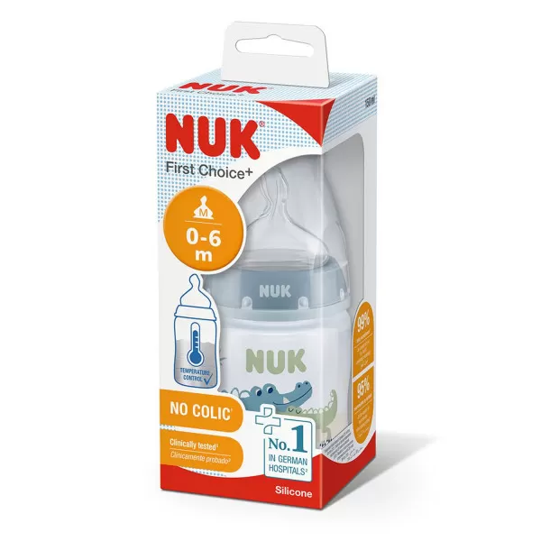 Nuk flašica plastična 150ml 0-6m sa indikatorom