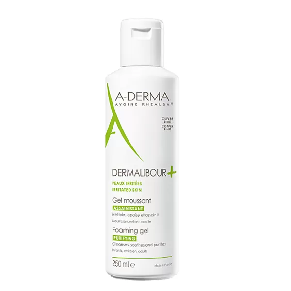 A-Derma Dermalibour Cica+penušavi gel 250ml 