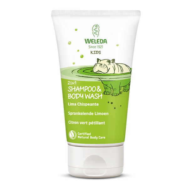 Weleda Limeta šampon i gel za tuširanje, 150 ml 