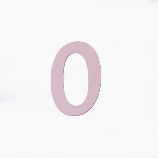Drveno slovo O roze 