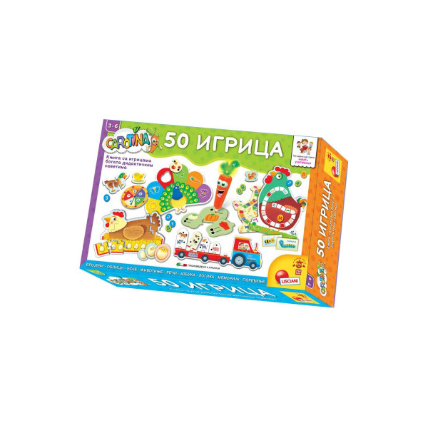 Carotina SR Edukativna igra 50 Edu Igara