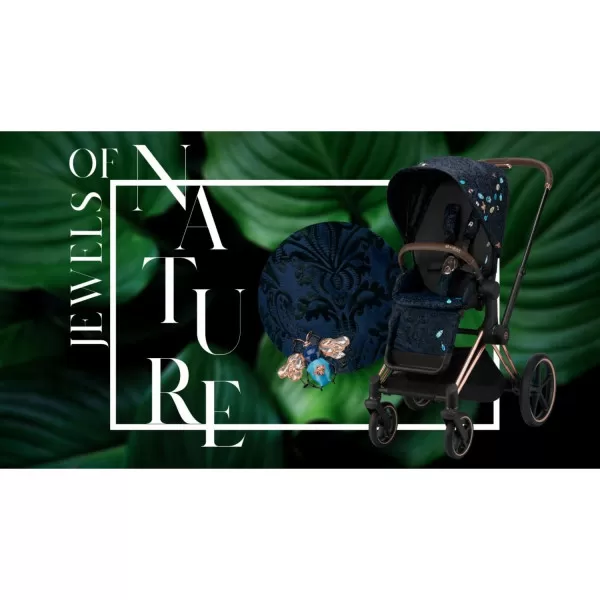 Cybex navlaka za Priam Jewels of Nature dark blue