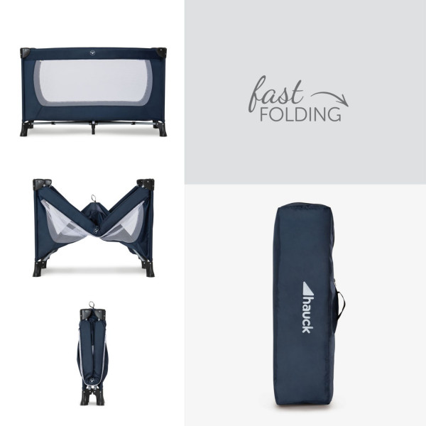 Hauck prenosivi krevetac Dream n play Plus, Navy