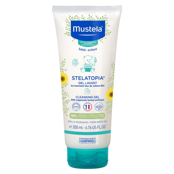 Mustela Stelatopia Gel za tuširanje 200ml 