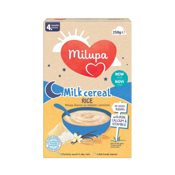Milupa mlečna instant kaša pirinač 250g 