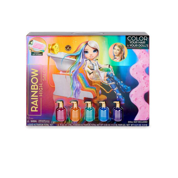 Rainbow high salon set 