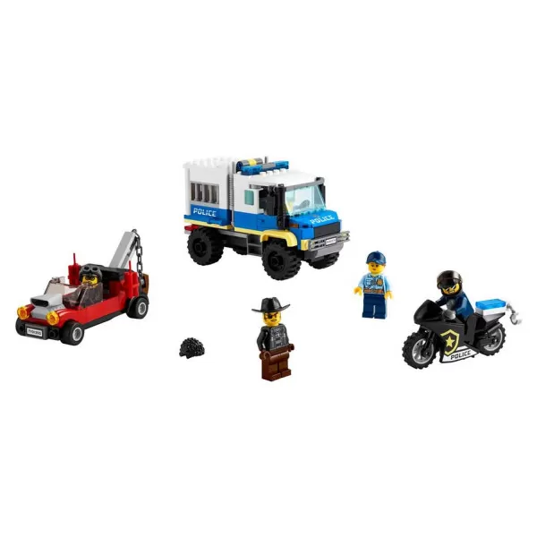 Lego City police prisoner transport 