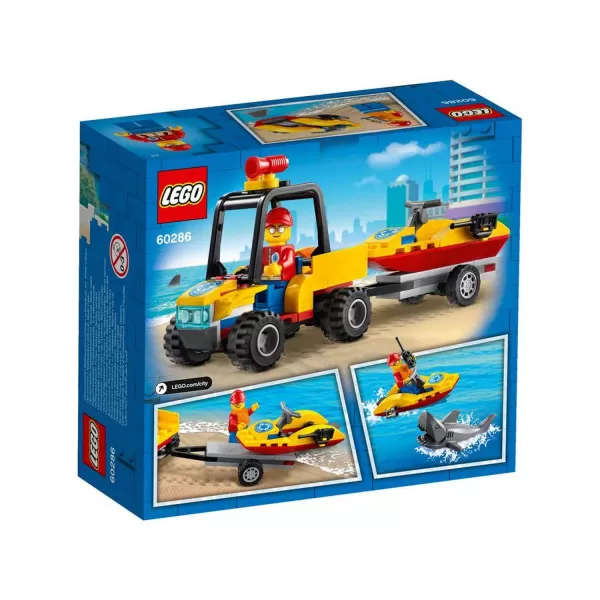 Lego City beach rescue atv 