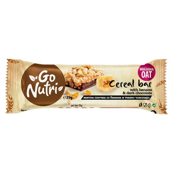 Vitalia Go nutri bar banana i čok 25g 