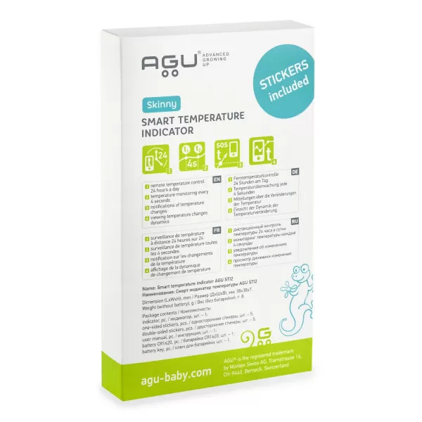 Agu Baby Indikator temperature smart skinny