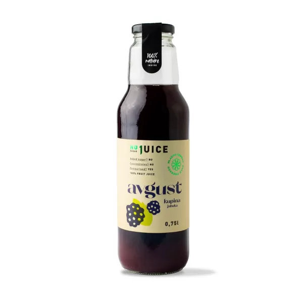 NO1 JUICE Avgust mix 0,75l (40% kup, 60%jab)
