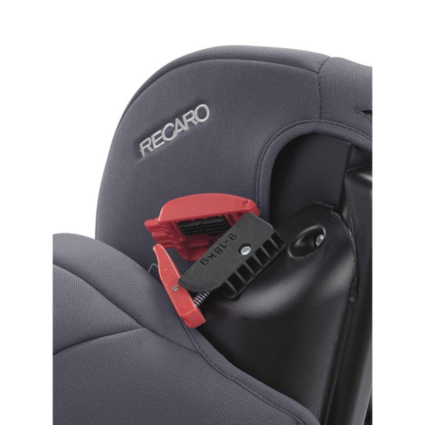 Recaro a-s 1/2/3(9-36kg) YoungSportHero simp grey