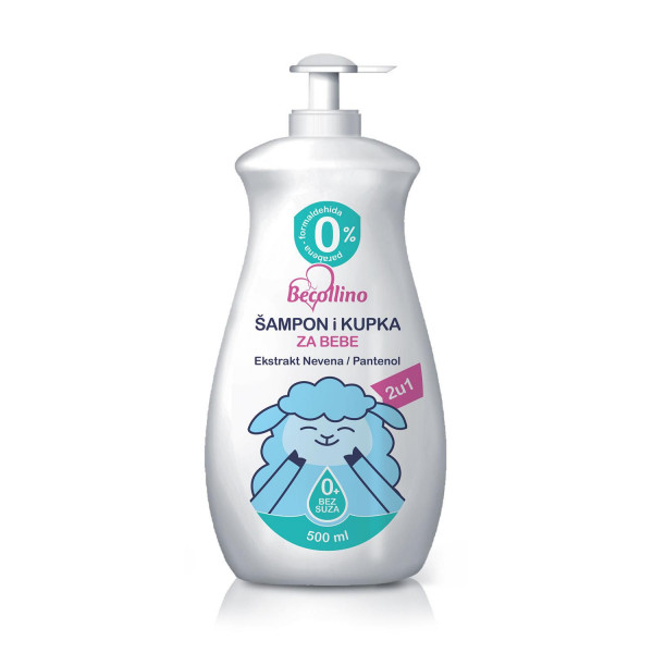 Becollino Šampon kupka za bebe2u1 500ml 