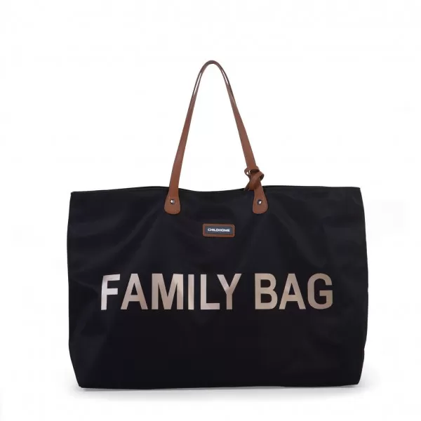 Child home Family Bag, Torba crno zlatna 