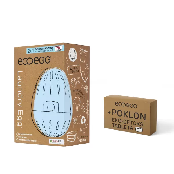 Ecoegg deterdž.za veš miris svež.,70pranja+Detoks