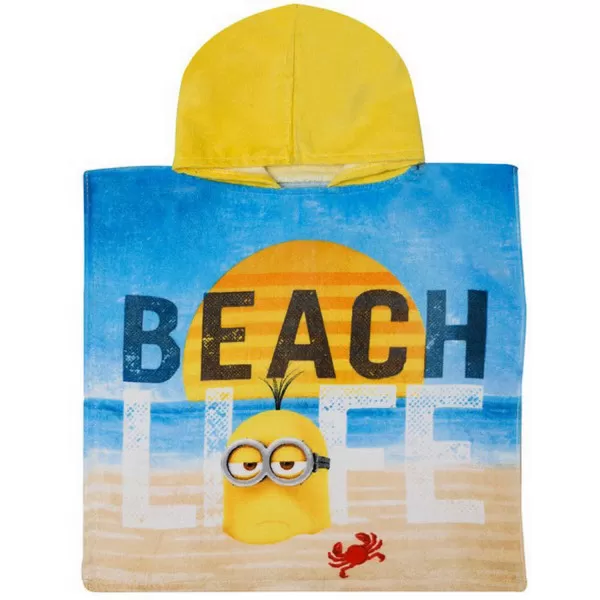 Stamion pončo Minions,50x100CM,dečaci 