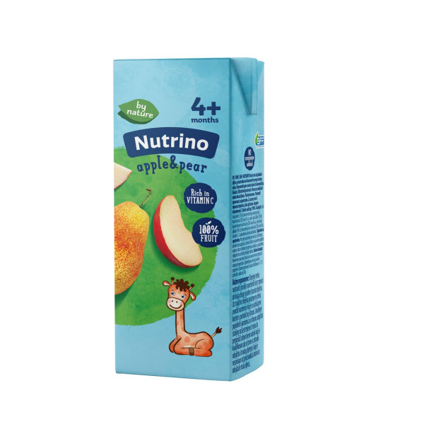 Nutrino sokić jabuka i kruška 200ml 