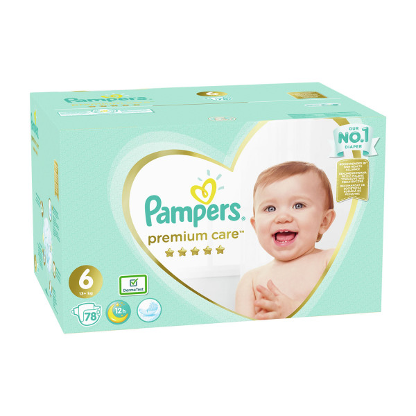 Pampers pelene premium MB 6 large 13+kg 78kom 