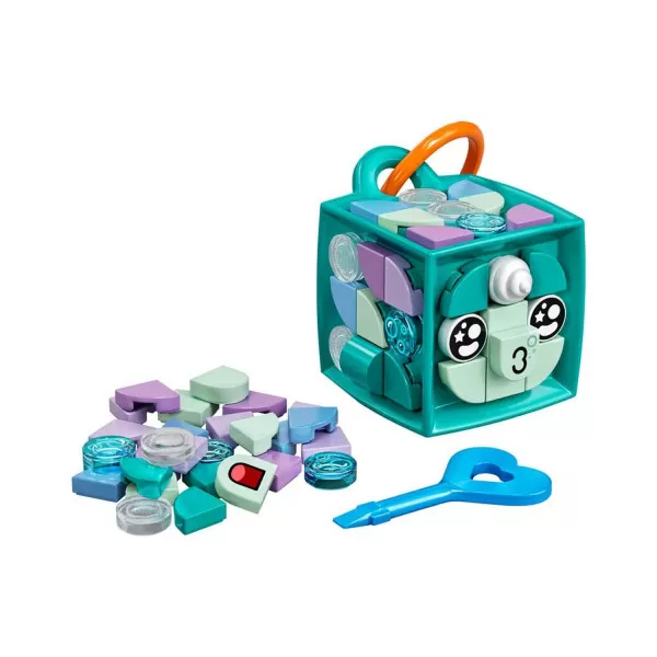 Lego Dots Bag Tag Narwhal