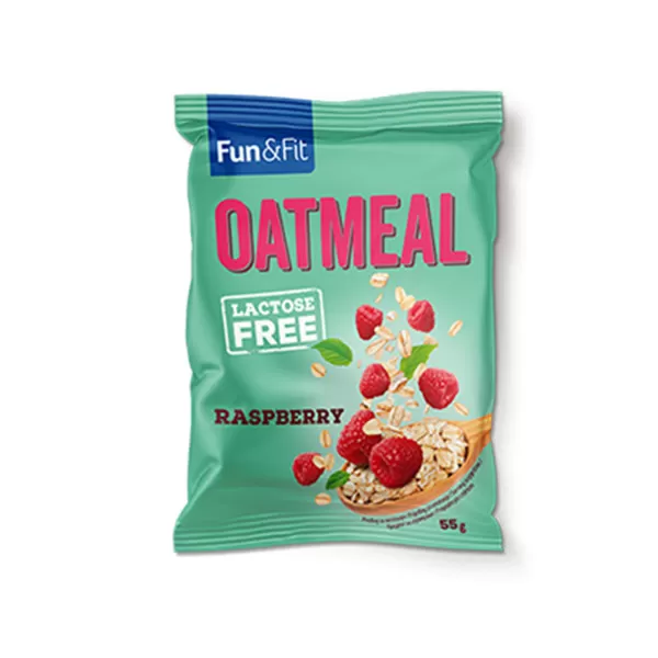 Fun&fit ovsena kaša malina 55g
