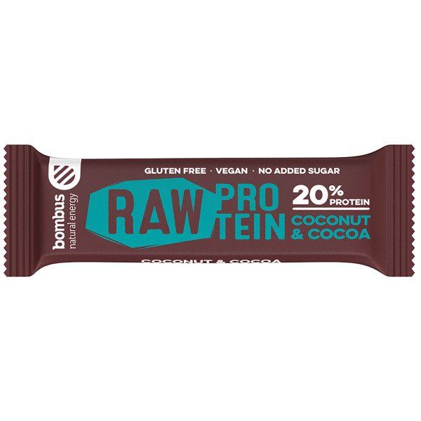 Bombus Raw Protein kokos&kakao 50g 