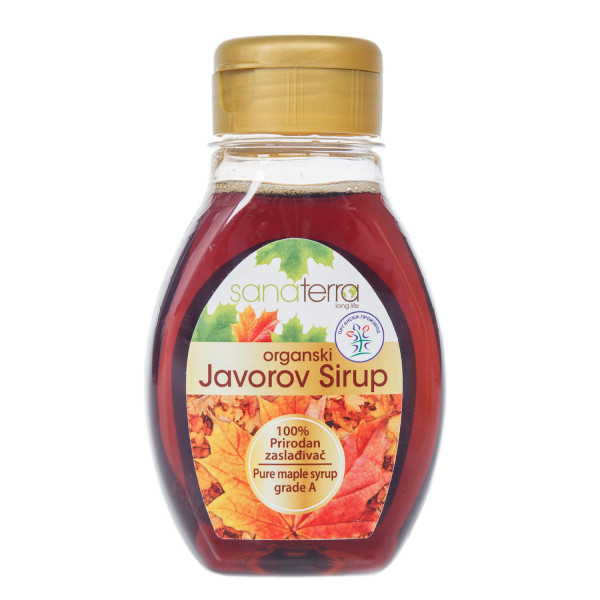 Sanaterra organski Javorov sirup 250g 