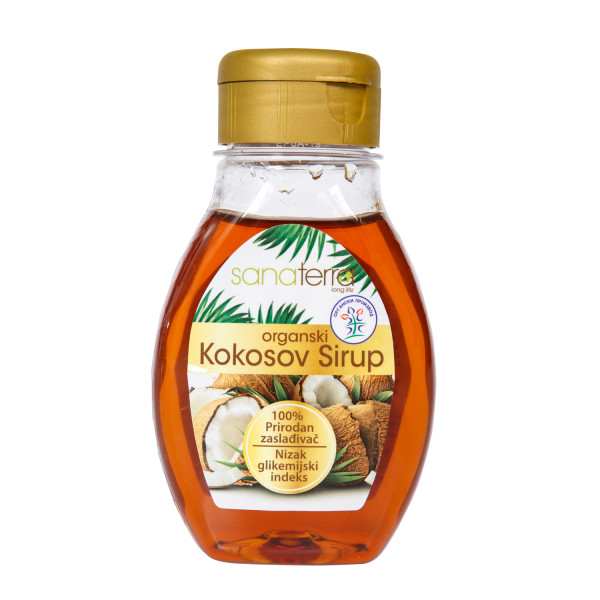 Sanaterra organski Kokosov sirup 250g 