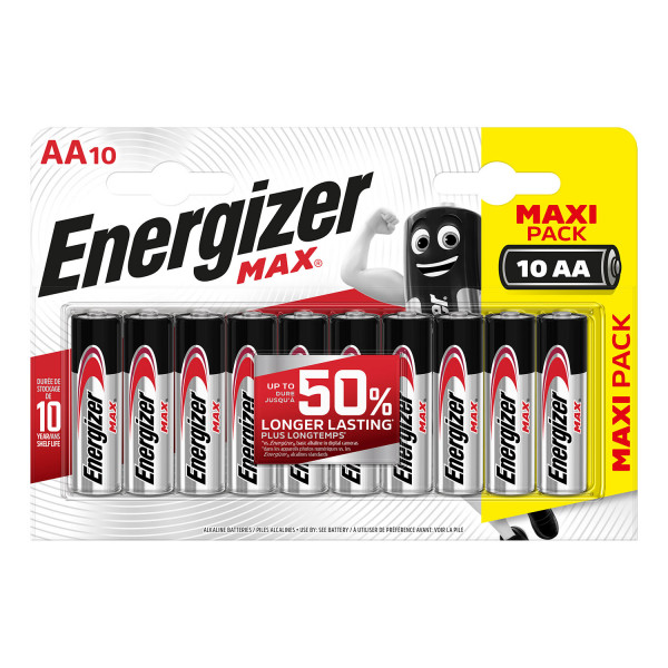 Energizer baterije max AA 10 kom AL 