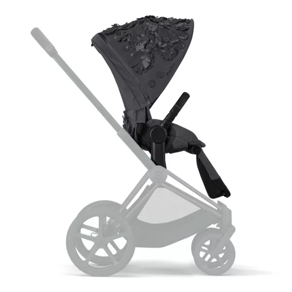 Cybex navlaka za kolica Priam Simply flowers grey