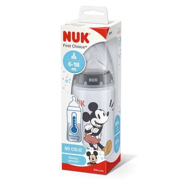 Nuk fc flašica sa tem.indikatorom Mickey 300ml