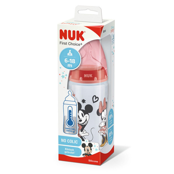 Nuk fc flašica sa tem.indikatorom Mickey 300ml