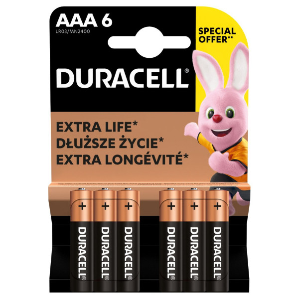 Duracell Basic AAA 6 kom 