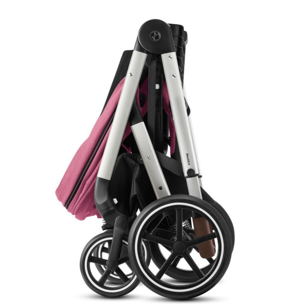 Cybex kolica Balios S Lux, MagnoliaPink(sivi ram)
