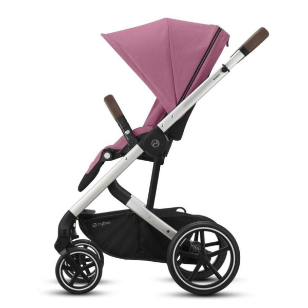 Cybex kolica Balios S Lux, MagnoliaPink(sivi ram)