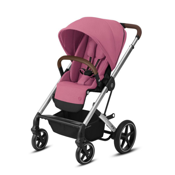 Cybex kolica Balios S Lux, MagnoliaPink(sivi ram)