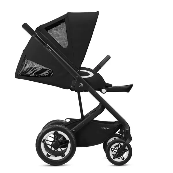 Cybex kolica Talos S Lux, DeepBlack(crni ram)