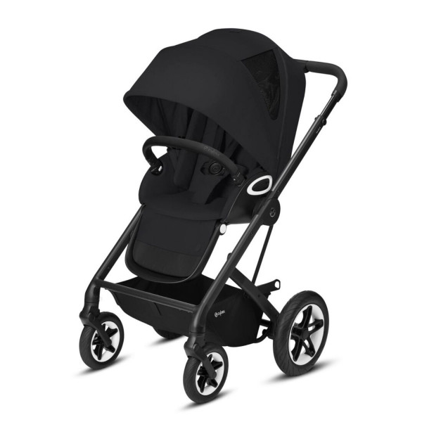 Cybek kolica Talos S Lux, DeepBlack(crni ram)