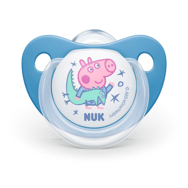 Nuk varalica silikon Peppa Pig u hig.kutiji vel 2