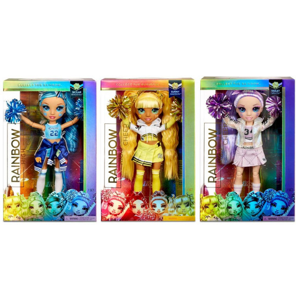 Rainbow High Cheer Dolls asst