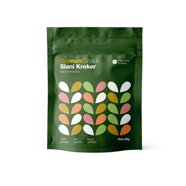 Granum slani kreker, 80g 