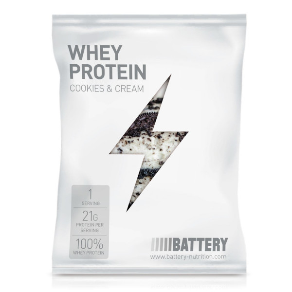 Battery whey protein keks i krem, 30g 