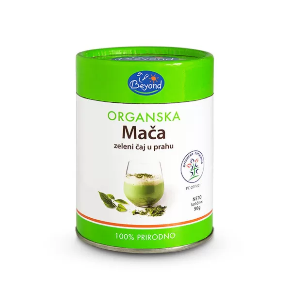 Beyond Mača zeleni čaj u prahu organic 50g 