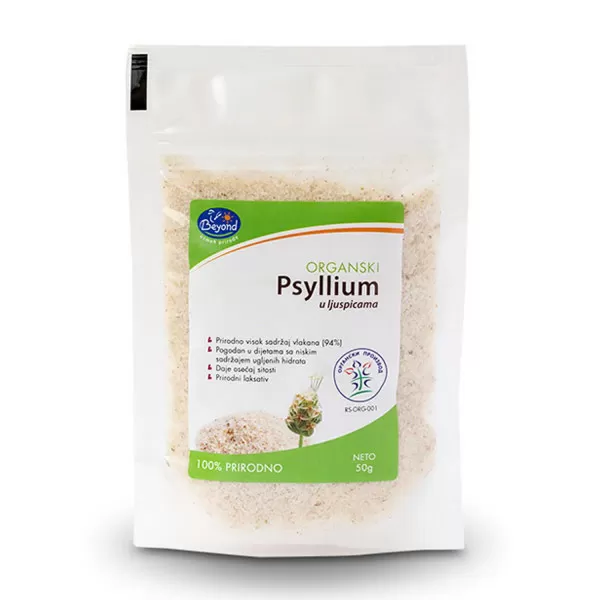 Beyond Psilijum ljuspice organic 50g 