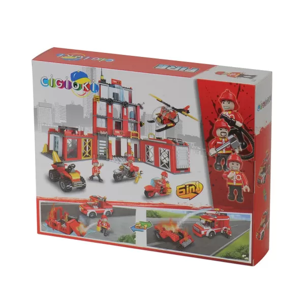Cigioki kocke set vatrogasci