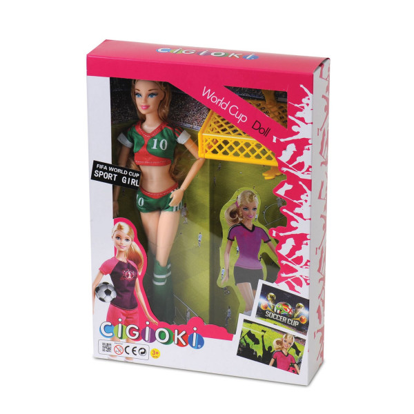 Cigioki lutka set fudbal